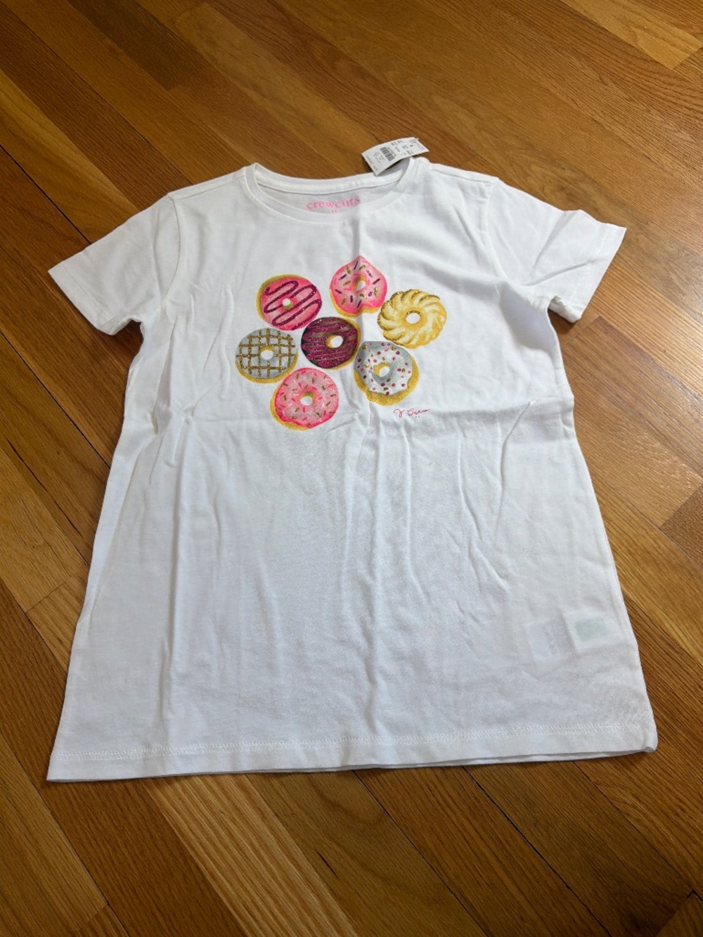 Crewcuts girls donut short sleeve t